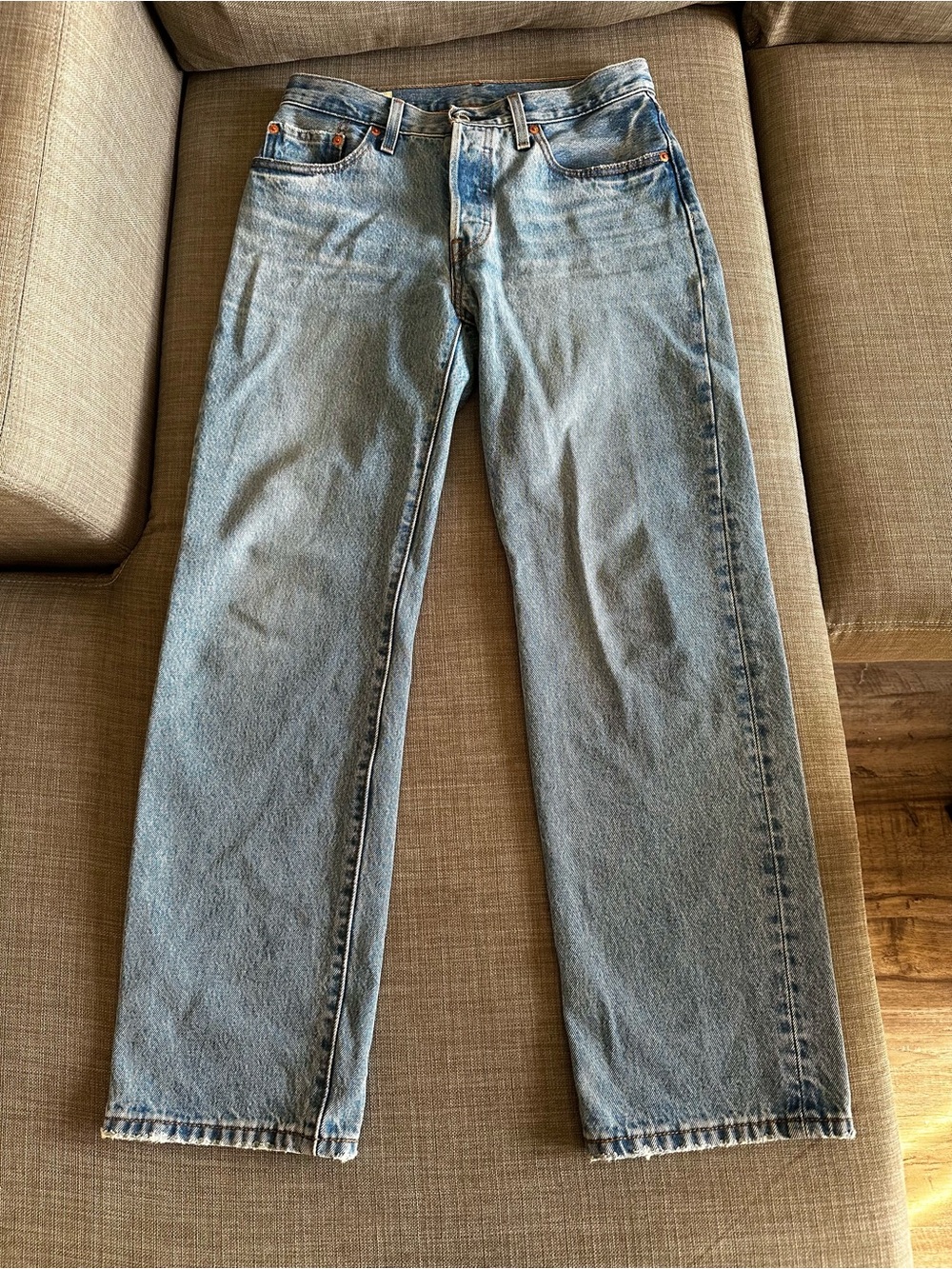 Levi's Premium 501 '90s Women’s Jeans - Light Wash (W26 L30)